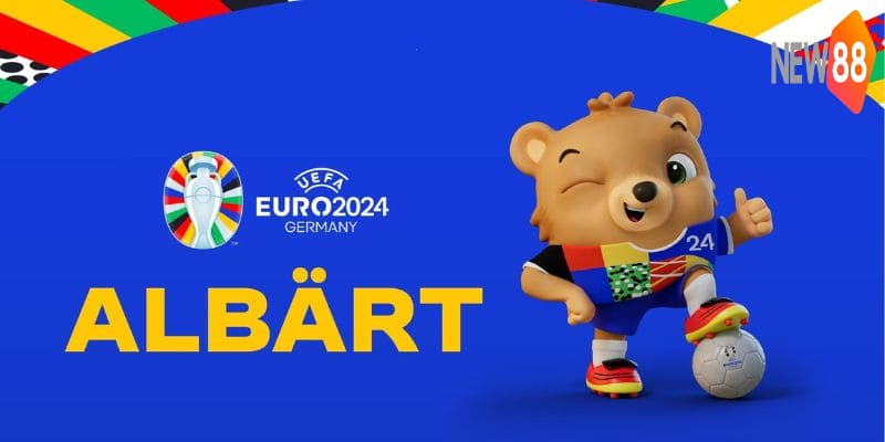 Albärt là tên gọi chính thức của linh vật Euro 2024